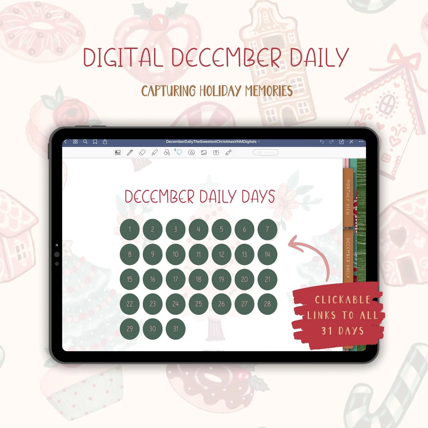 Digital December Daily~Digital Holiday Journal